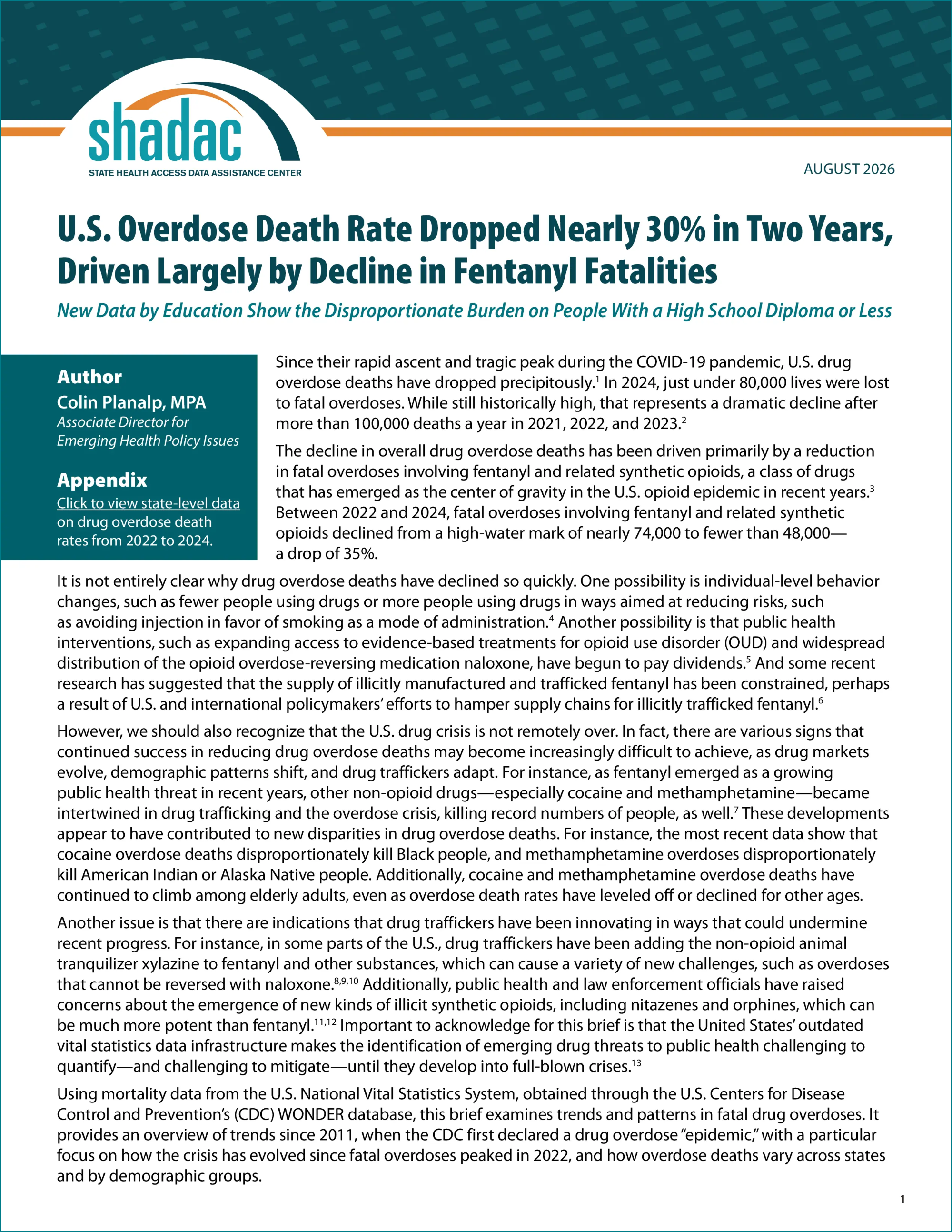 2026 opioid brief cover page