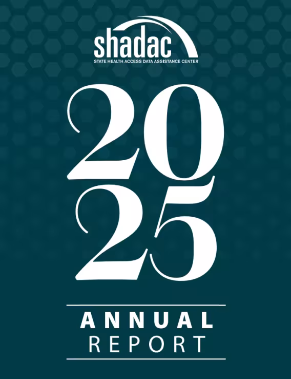 SHADAC 2025 annual report cover page