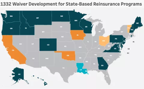 Resource: State-Based Reinsurance Programs via 1332 State Innovation Waivers