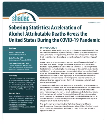 Sobering Statistics: Acceleration of Alcohol-Attributable Deaths Across the United States During the COVID-19 Pandemic