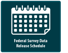 Federal Survey Data Release Schedule